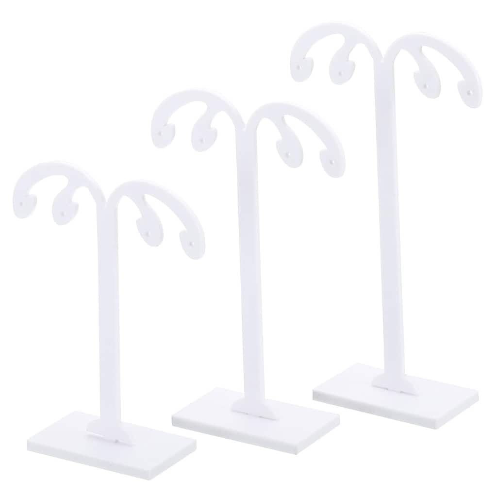 Earring Display Stand,6pcs Acrylic Earring Holder Earring Stands M