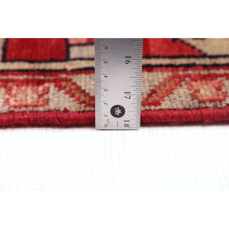 ECARPETGALLERY Hand-knotted Andelz Dark Navy Wool Rug - 3'8 x 10'8