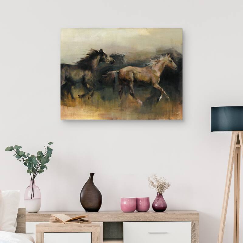 Roaming the West Crop by Marilyn Hageman Canvas Art Print