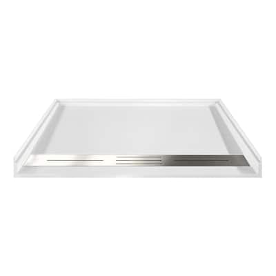 Transolid FTD6036 61-1/2" x 37-1/2" Rectangular Shower Base with