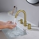 preview thumbnail 6 of 30, Circular 8-inch Widespread Basin Faucet