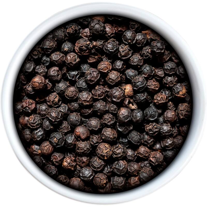 Peugeot Kampot Black Peppercorns from Cambodia, 60g - 3 fresh sachets of 20g