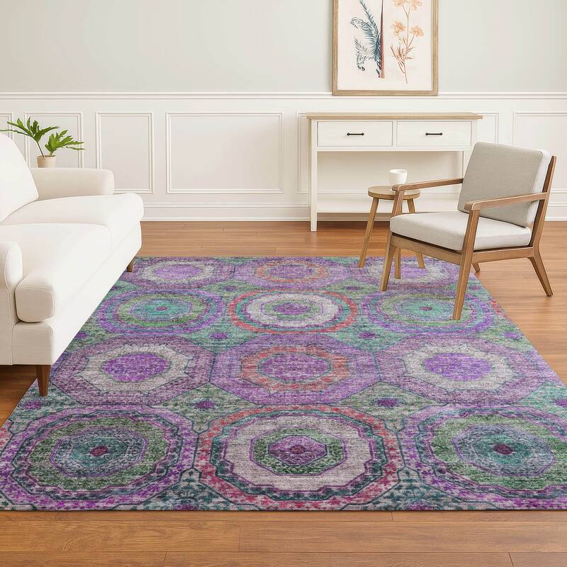 Premium Washable Super Soft Traditional Mamluk Mayfield Rug