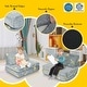 preview thumbnail 8 of 7, Costway 6PCS Convertible Kids Glow Sofa Play Couch Toddler Modular - See Details