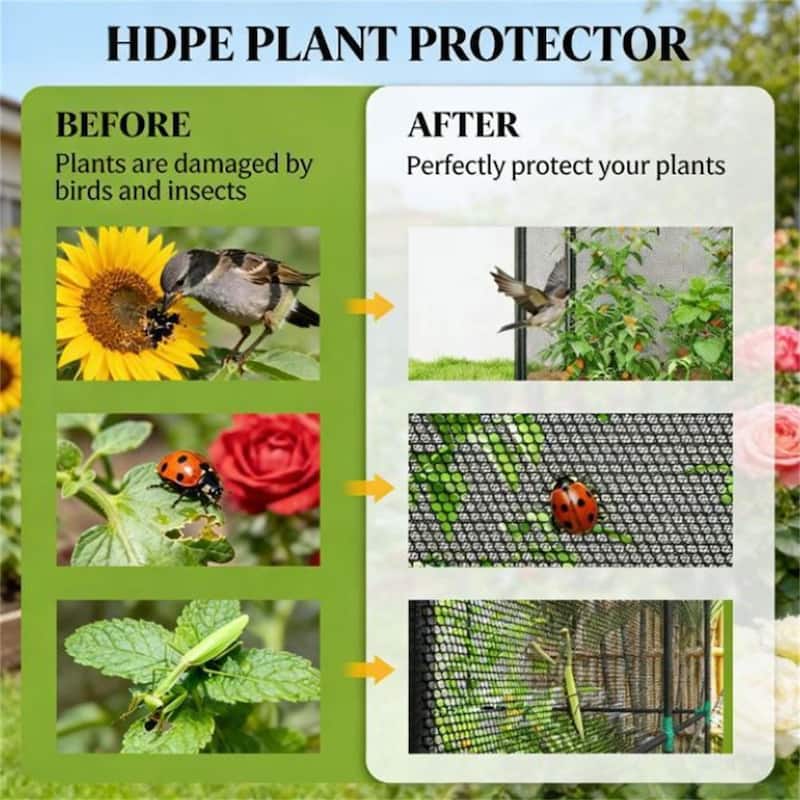 Crop cage, plant cage, garden cage, black