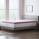 preview thumbnail 14 of 13, Lucid Comfort Collection Lavender and Aloe Memory Foam Mattress Topper