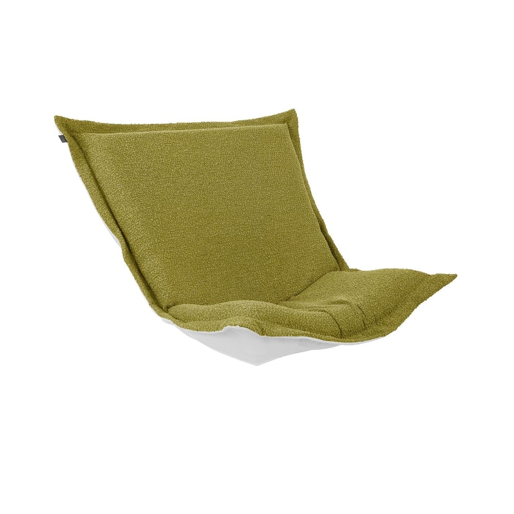 Allan Andrews Indoor/Outdoor Scroll Puff Chair Cover & Cushion Only, Alicante Collection