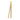 HIC 6.5" Natural Bamboo Wood Toast Tongs