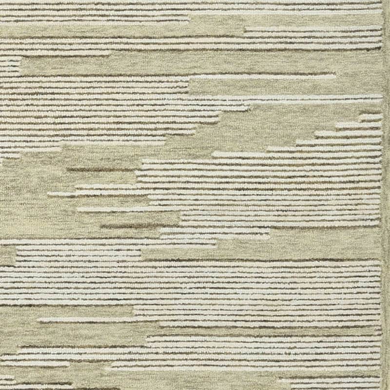 HomeRoots Geometric Lodge Rectangle Area Rug