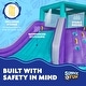 preview thumbnail 5 of 18, Sunny & Fun Four Corner Inflatable Water Slide Park