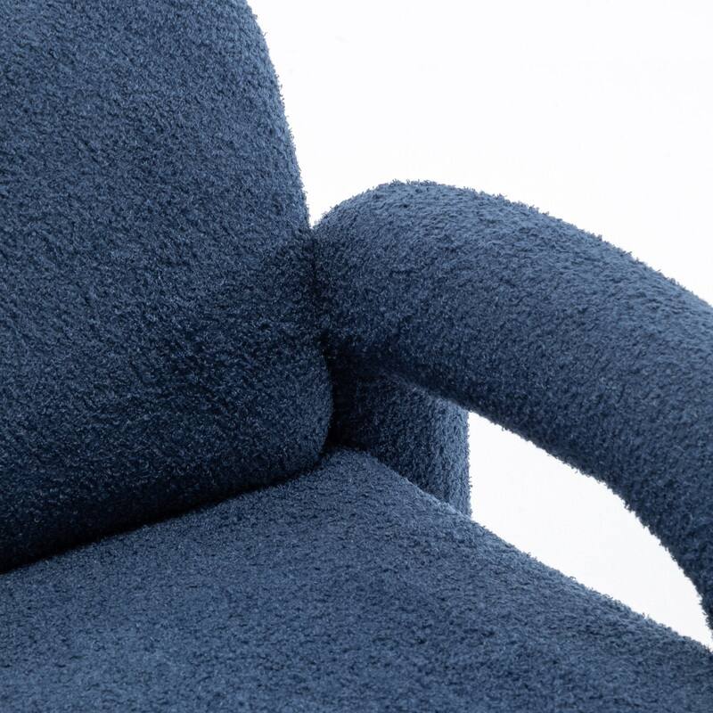 SEYNAR Modern Unique Design Upholstered Accent Chair for Living Room