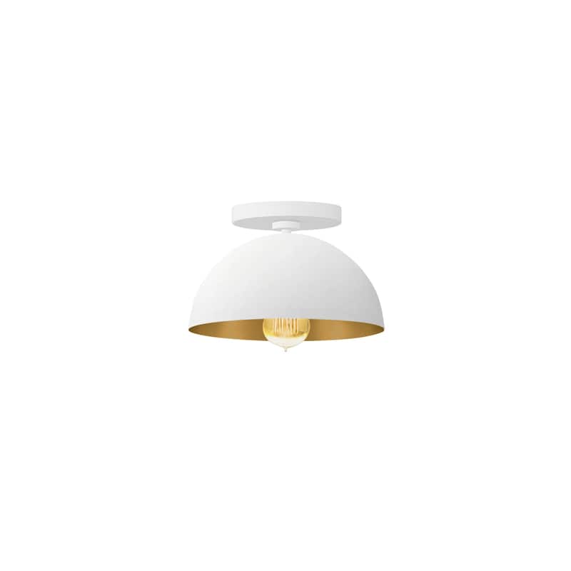 Justice Design Elia Dome Semi-Flush Light