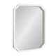 preview thumbnail 63 of 66, Kate and Laurel Marston Square Wood Wall Mirror 18x24 - White
