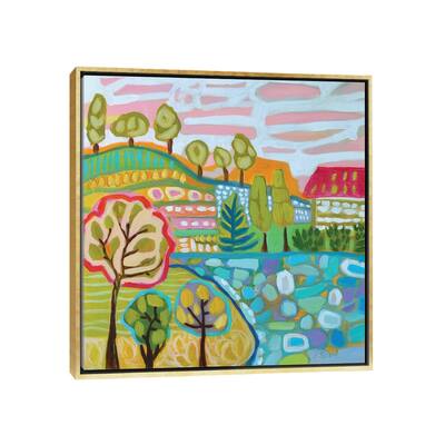 iCanvas "Tree Farm" by Karen Fields Framed Canvas Print