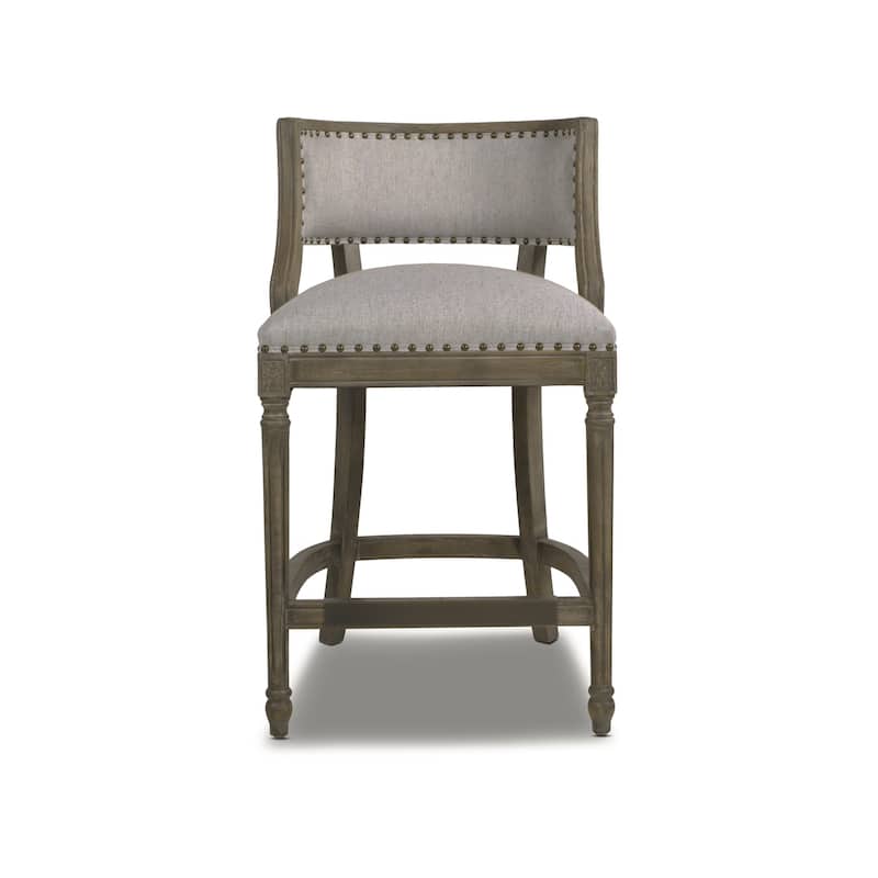 Paris Farmhouse Counter and Bar Stool with Backrest