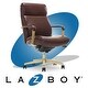 preview thumbnail 15 of 40, La-Z-Boy Melrose Executive Office Chair, Brass Finish Brown