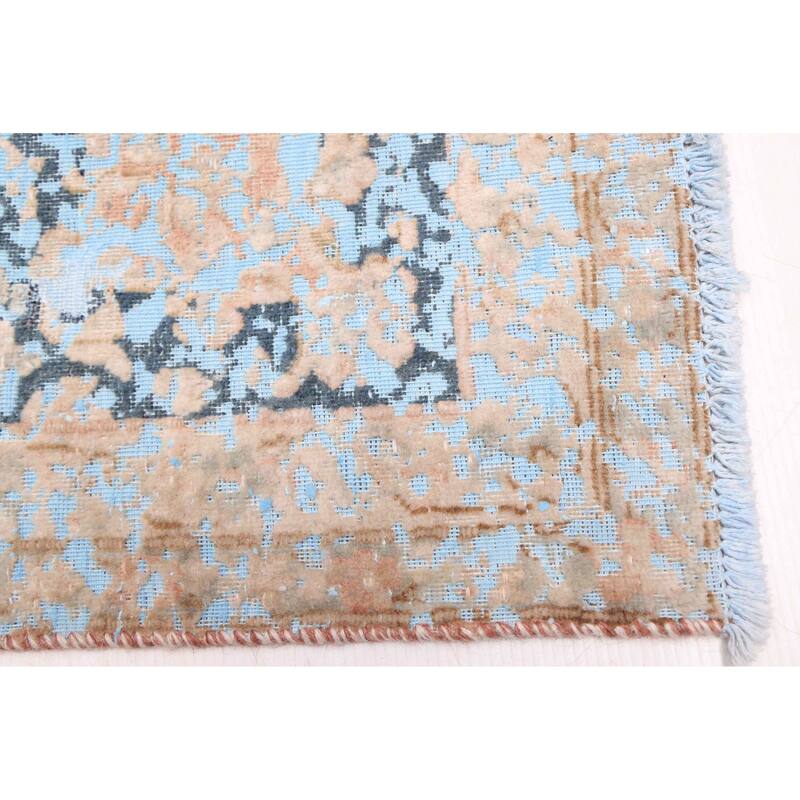 ECARPETGALLERY Hand-knotted Antalya Vintage Brown Wool Rug - 9'7 x 13'7