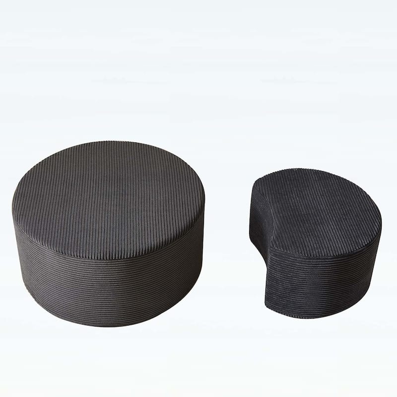 Nesting Coffee Table Set of 2,for Living Room