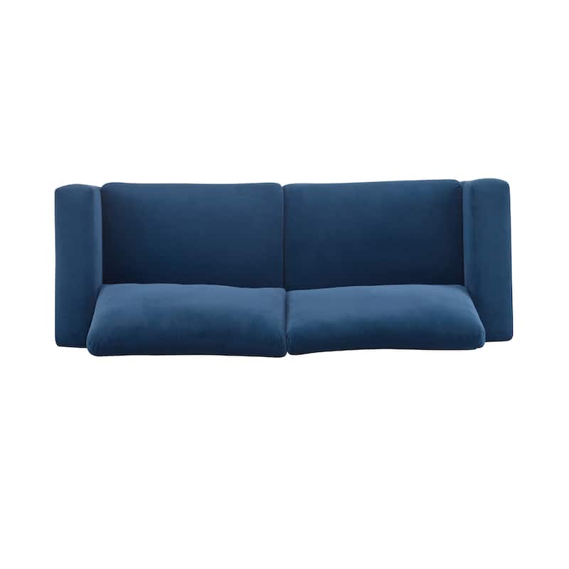 Christopher Knight Home - Grace 81" Modern Upholstery Sofa Loveseat with Square Arms