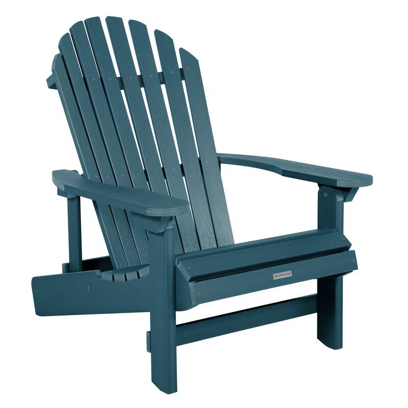 HIGHWOOD Folding and Reclining Adirondack Chair with Folding Ottoman