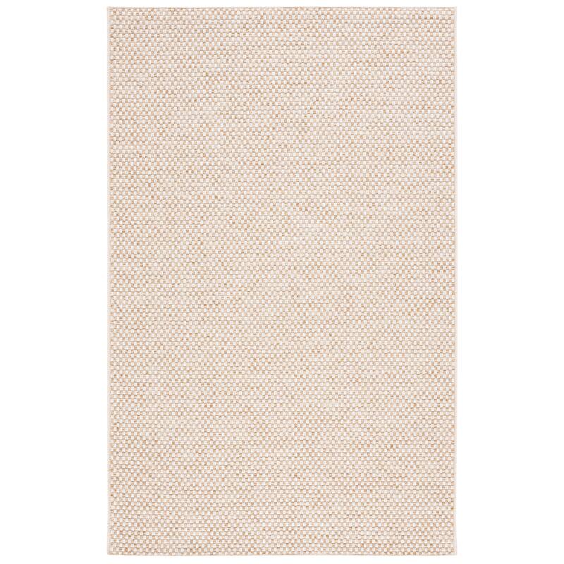 SAFAVIEH Sisal All-Weather Zhanat Transitional Indoor/Outdoor Rug - 8' x 10' - Natural/Ivory
