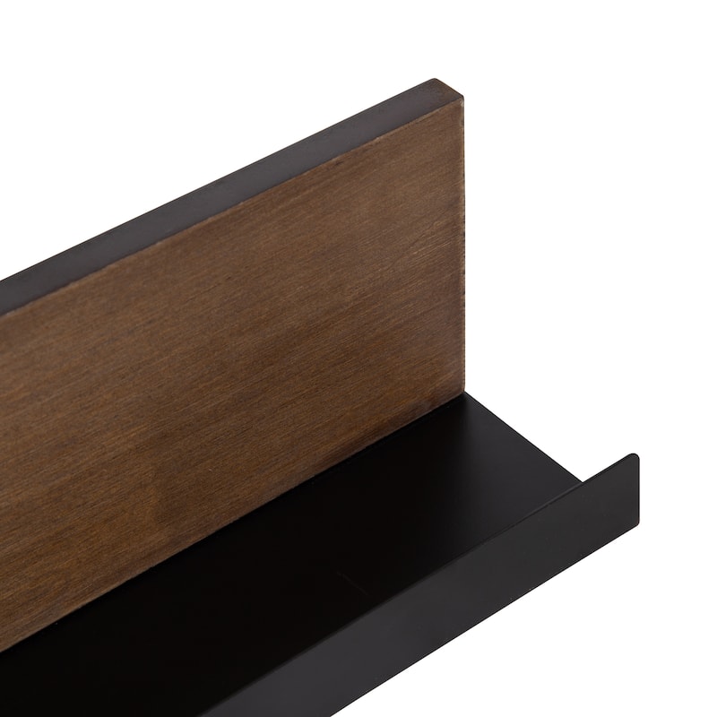 Kate and Laurel Ubbard Decorative Wall Shelf - 30x4