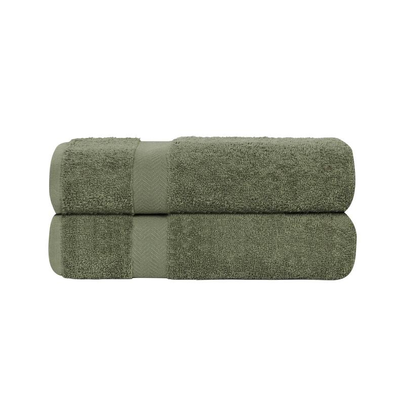 Superior Franklin Cotton Lightweight Bath Sheet Set of 2