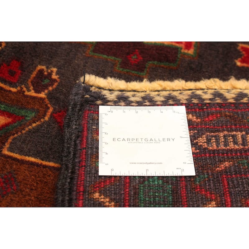 ECARPETGALLERY Hand-knotted Teimani Grey Wool Rug - 3'5 x 6'5