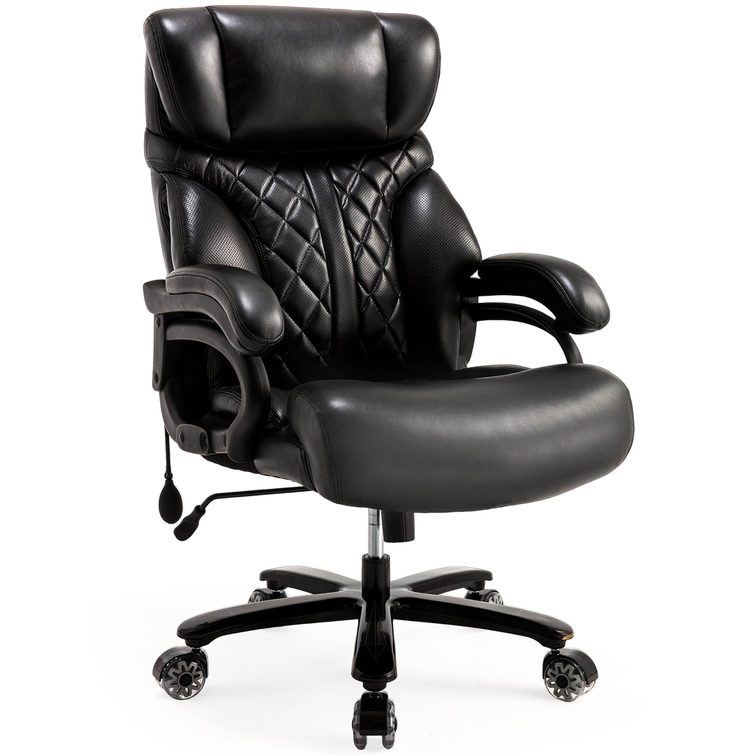 Executive Office Chair with Air Lumbar Support, Rollerblade Wheels