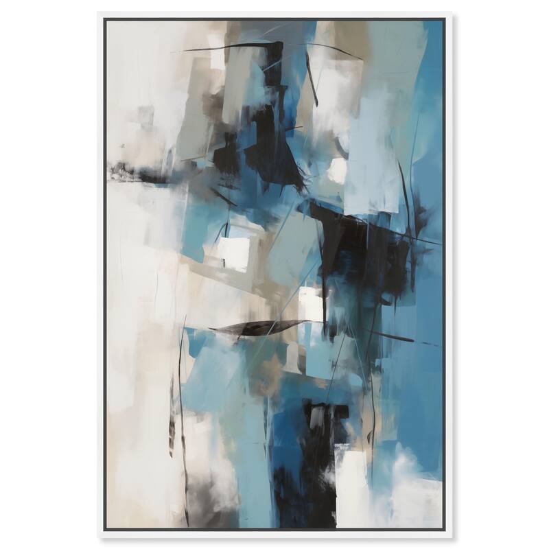 Glimpse of Infinity II Canvas by Art Remedy - 24" x 36" - White