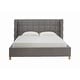 preview thumbnail 11 of 19, SAFAVIEH Couture Emerson Grid Tufted Bed.
