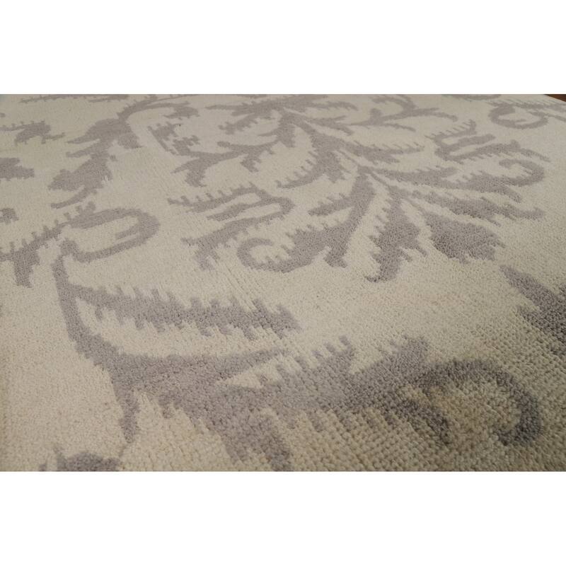 All-Over Abstract Moroccan Oriental Area Rug Handmade Wool Carpet - 5'1" x 7'10"