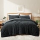 preview thumbnail 20 of 27, Flannel Fleece Plush Fuzzy Comforter Set Fluffy Winter Bedding Set with 2 Pillowcases