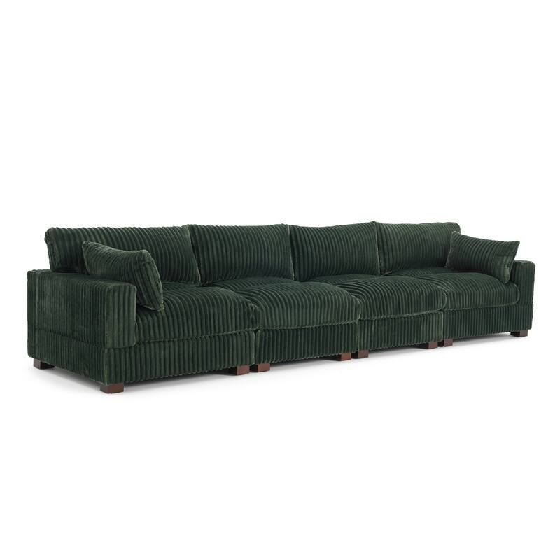 U-shaped Modular Sectional Set Upholstered Sofa Couch