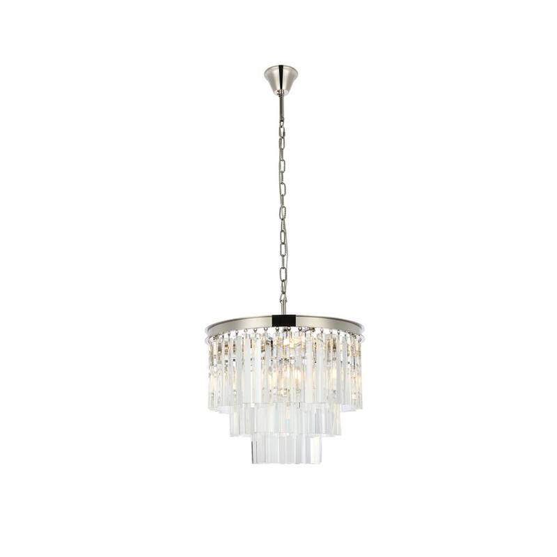 Bombay? Perth Collection Grand Crystal Pendant Lamp - Grand Crystal Pendant Lamp