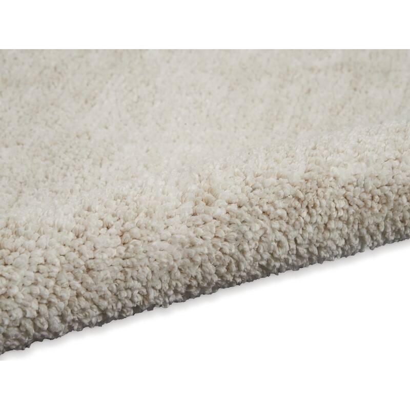 Calvin Klein Home Tulsa Modern Solid Shag Plush Area Rug