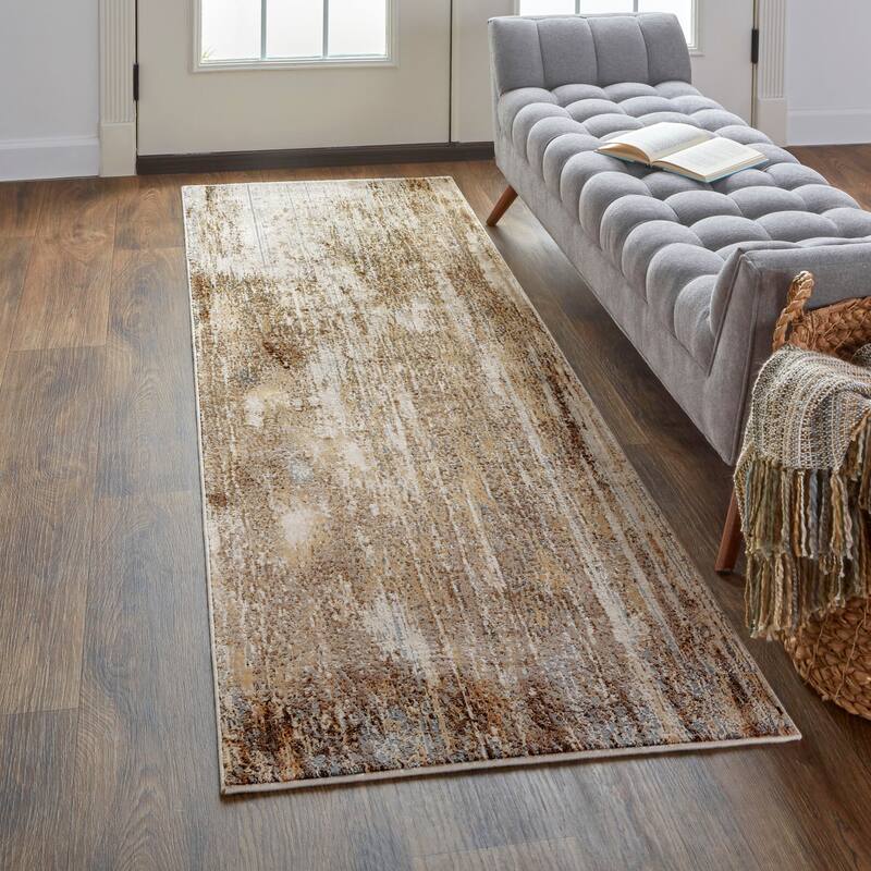 Grand Bazaar Frida Machine Made Abstract Transitional Area Rug