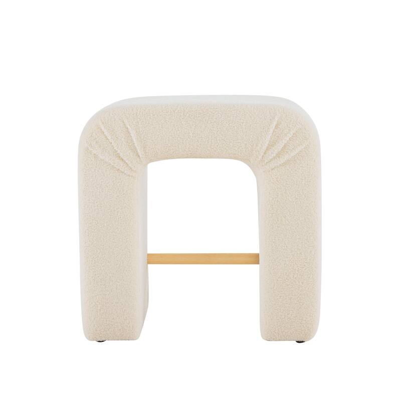 24''Boucle Stool Set Of 2