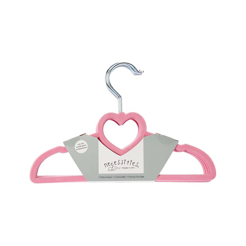 10 Decorative Baby and Child Clothes Hangers - Purple