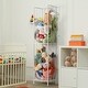 preview thumbnail 9 of 9, Kids Toy Storage Bins with Wheels, Metal Frame White