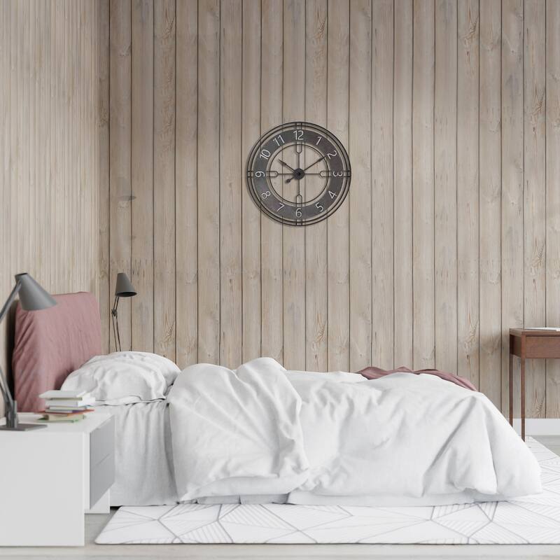Antique Gray Casual Wall Clock - 31*31*1.4