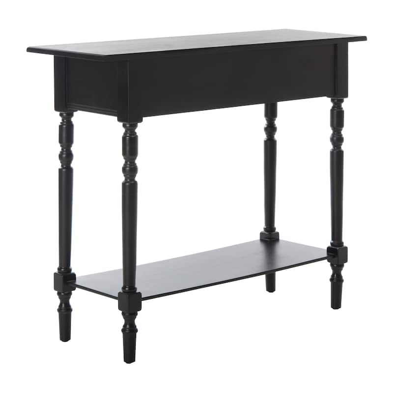 SAFAVIEH Arvilla Grey 2-Drawer Console Table - 37.8" x 13" x 31.9" - 38Wx13Dx32H