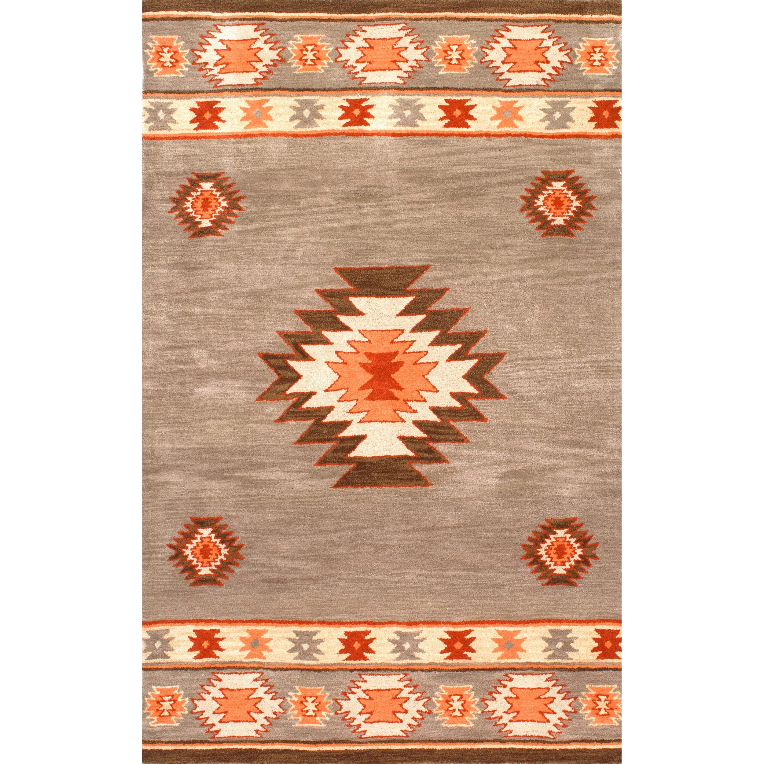 nuLOOM Shyla Abstract Wool Accent Rug Wine 2' x 3' nuLOOM Shyla Abstract Wool Accent Rug Wine 2' x 3'
