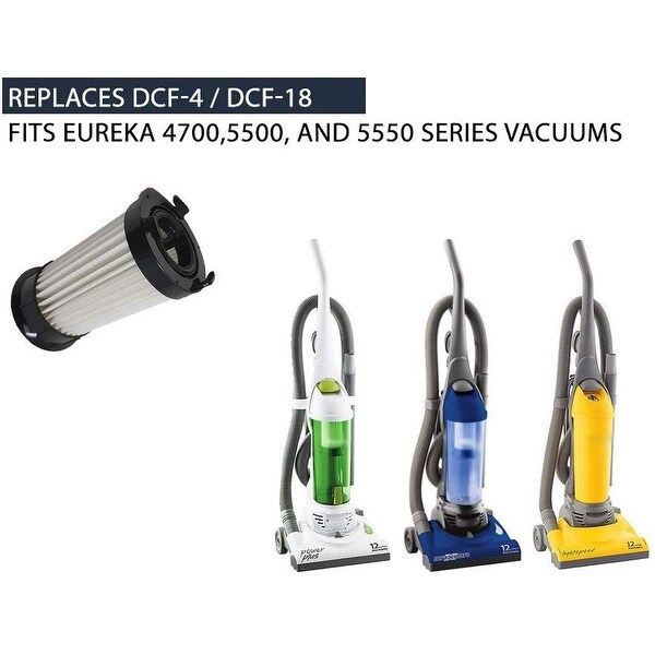 Eureka DCF1 DCF4 DCF18 Vacuum Cleaner Filter 