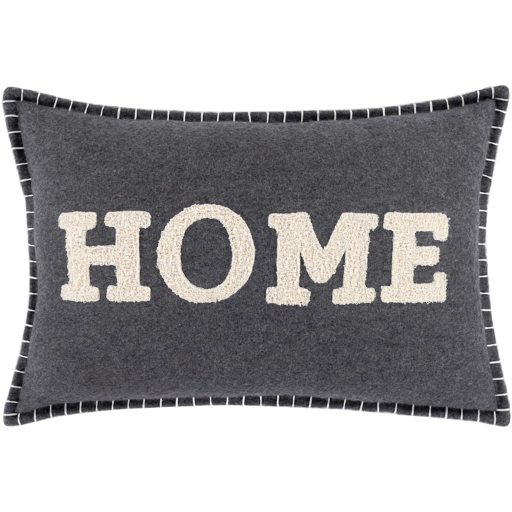 Daria "Home" Farmhouse Lumbar Pillow