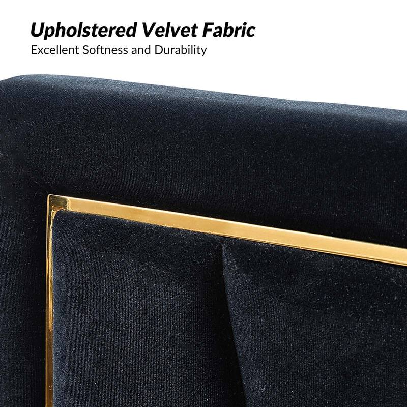 Eberhard Upholstered Tufted Contemporary Adjustable Wall-Mounted Headboard By HULALA HOME