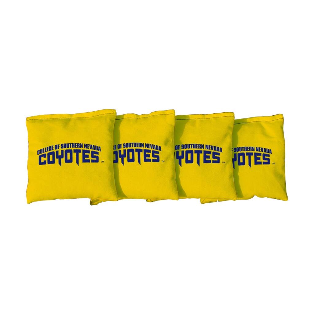 Southern Nevada Coyotes Yellow Cornhole Bags