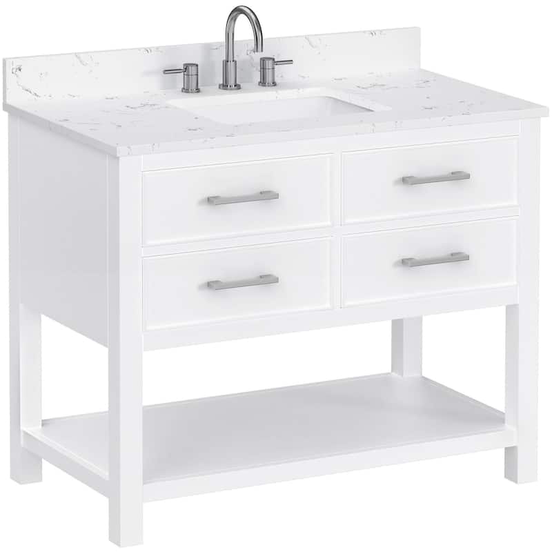 Avanity BROOKS-VS43-E Brooks 43" Free Standing Single Basin Vanity Set