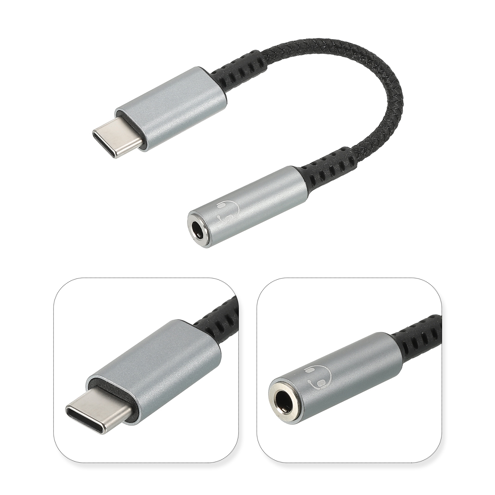 Usb type c to 3.5 deals mm
