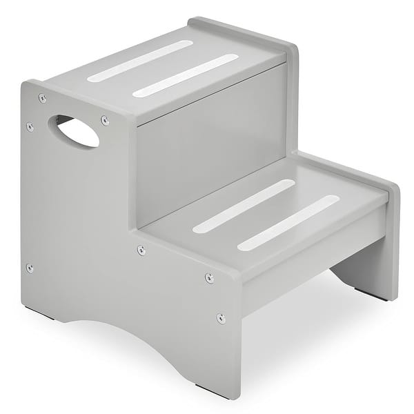 slide 2 of 24, Dream On Me Little Steps Step Stool Grey